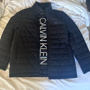 Men’s Medium Calvin Klein Black Puffer Jacket